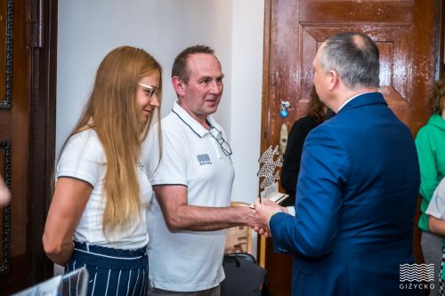 Nagrody Burmistrza w dziedzinie SPORTU_15 maja 2023 r. | gizycko.pl/ Fotografia Tomasz Karolski