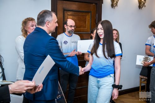 Nagrody Burmistrza w dziedzinie SPORTU_15 maja 2023 r. | gizycko.pl/ Fotografia Tomasz Karolski