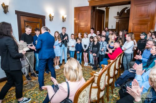 Nagrody Burmistrza w dziedzinie SPORTU_15 maja 2023 r. | gizycko.pl/ Fotografia Tomasz Karolski