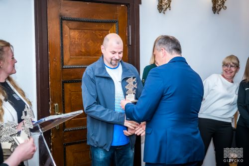 Nagrody Burmistrza w dziedzinie SPORTU_15 maja 2023 r. | gizycko.pl/ Fotografia Tomasz Karolski